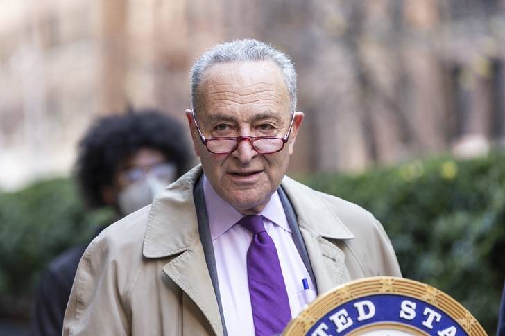 U.S. Sen. Charles Schumer pushes his plan in 2020 to cancel up to $50,000 in debt for federal student loan borrowers.